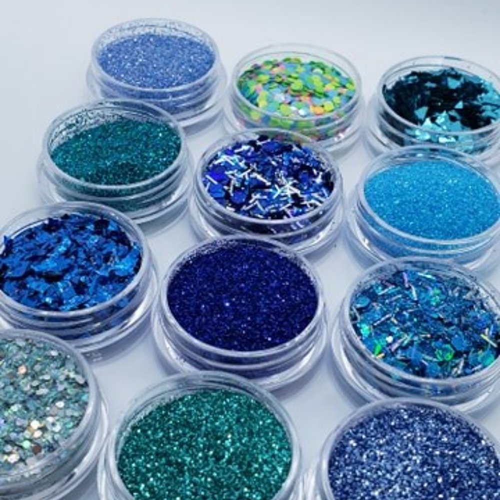 The Blues Edition Glitter Pods